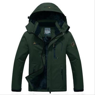 New W Jacket Waterproof Thermal Men Winter Outdoor Hiking Windproof Hombre Camping Windbreaker Ski Coat - ShopWithusMarket