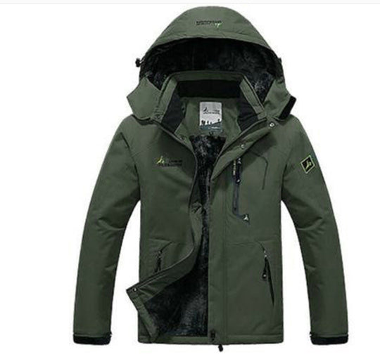 New W Jacket Waterproof Thermal Men Winter Outdoor Hiking Windproof Hombre Camping Windbreaker Ski Coat - ShopWithusMarket