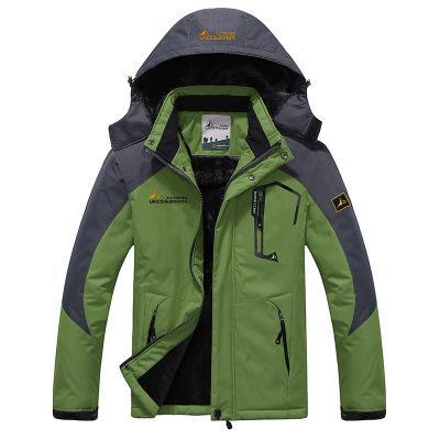 New W Jacket Waterproof Thermal Men Winter Outdoor Hiking Windproof Hombre Camping Windbreaker Ski Coat - ShopWithusMarket