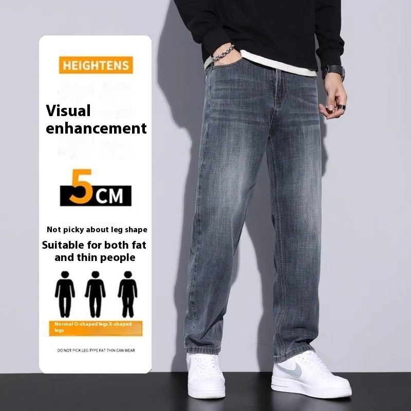 Jeans Loose Straight Casual Long Pants Men - ShopWithusMarket