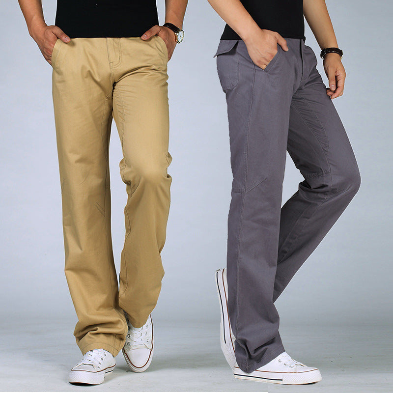 Pure cotton business casual pants - ShopWithusMarket