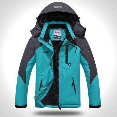 New W Jacket Waterproof Thermal Men Winter Outdoor Hiking Windproof Hombre Camping Windbreaker Ski Coat - ShopWithusMarket