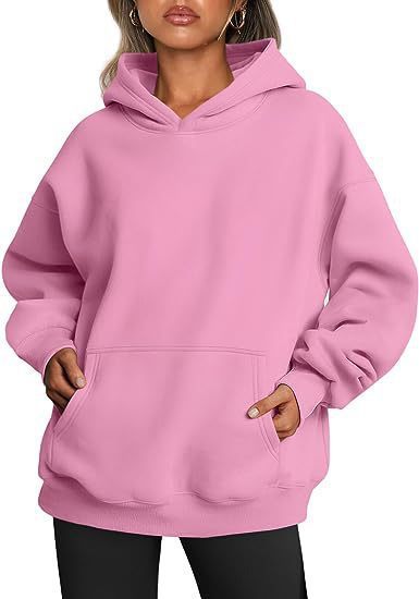 Women's Hoodies With Pockets Fashion Solid Sweatshirt Oversized Hooded Sweater Womens Clothing - ShopWithusMarket