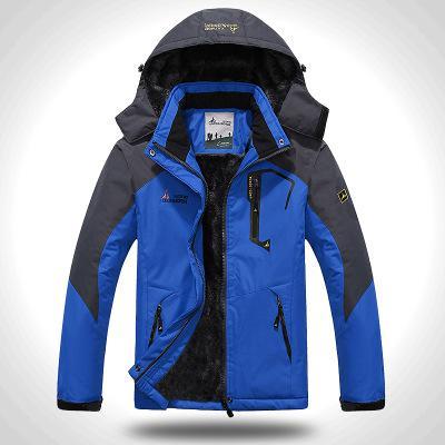 New W Jacket Waterproof Thermal Men Winter Outdoor Hiking Windproof Hombre Camping Windbreaker Ski Coat - ShopWithusMarket