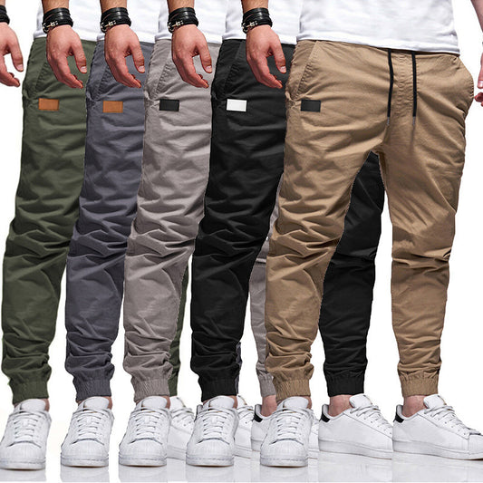 Youth Fashion Casual Tether Loose Cargo Ankle Banded Pants - ShopWithusMarket