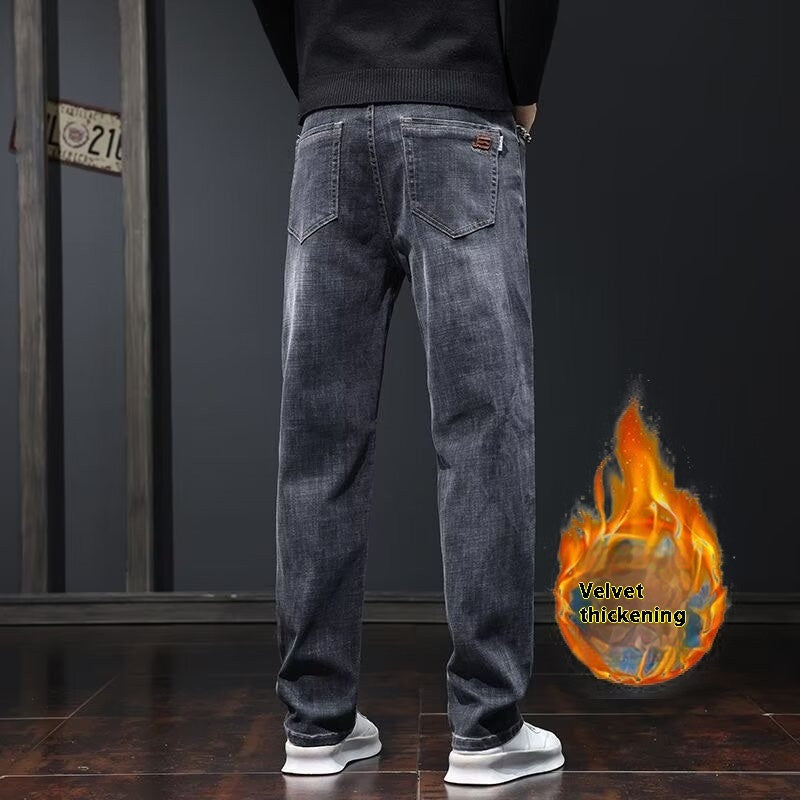 Jeans Loose Straight Casual Long Pants Men - ShopWithusMarket