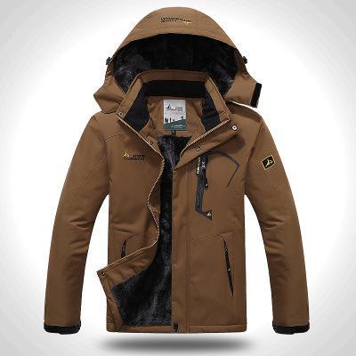 New W Jacket Waterproof Thermal Men Winter Outdoor Hiking Windproof Hombre Camping Windbreaker Ski Coat - ShopWithusMarket