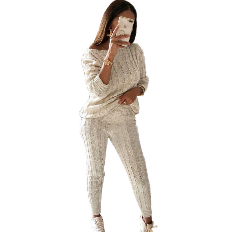 European and American style solid color suit sweater - ShopWithusMarket